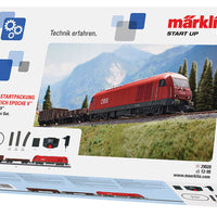 Austria Era V Diesel Starter Set - 3-Rail w/Digital - Start Up -- Austrian Federal Railways OBB Class 2016 Hercules Diesel & 2 Cars, Track & P