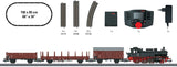 Era III Steam Freight Train Starter Set - 3-Rail w/Digital - Start Up -- German Federal Railroad DB Class 74 2-6-0T & 3 Cars, Track & Pack-1