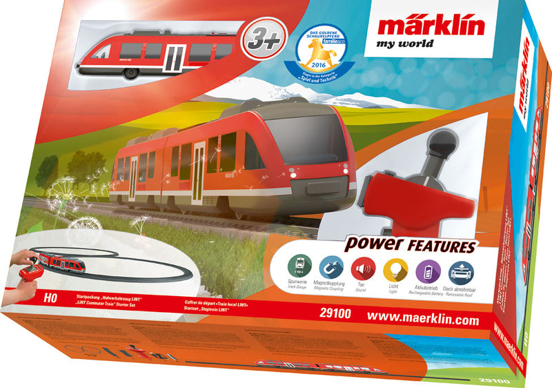 My World -- LINT Commuter Train Battery Starter Set-1