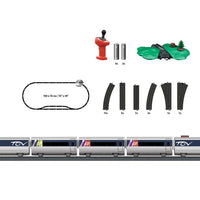 TGV Battery-Operated Starter Set with Plastic Track - My World -- French State Railways SNCF High-Speed Train TGV