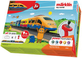 Mouse Train Battery Operated Starter Set - My World -- 5-Car ICE Train, Plastic Track Oval w/Siding, Remote Control-3