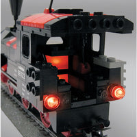 Building Block Train Steam Starter Set - 3-Rail - Digital -- Steam Locomotive, 2 Cars, C-Track Oval, Mobile Station