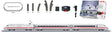 ICE 2 Starter Set - 3-Rail w/Sound & Digital 120V -- German Railroad DB AG Class 402 InterCity Express-1