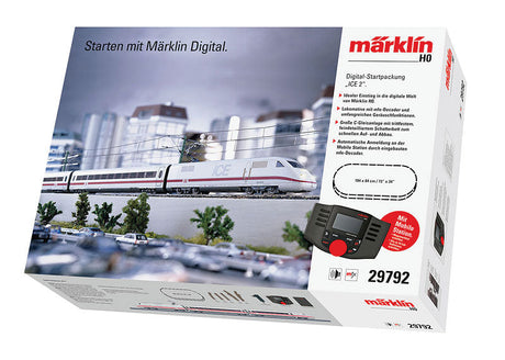 ICE 2 Starter Set - 3-Rail w/Sound & Digital 120V -- German Railroad DB AG Class 402 InterCity Express-2