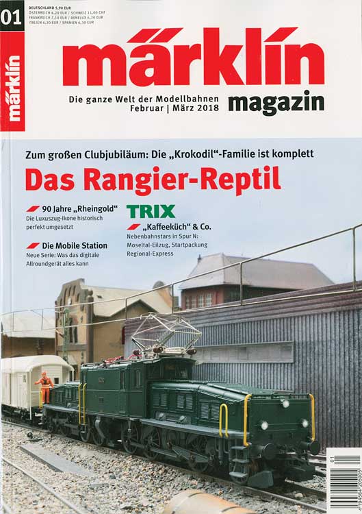 Marklin Magazine -- 2018 Issue 1 (German Language Only)