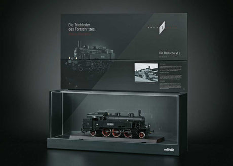 Presentation Display Case -- For Class 75/Class VI c Steam Locomotive-1