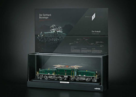 Presentation Display Case -- For Class Ce 6/8 II Crocodile Electric Locomotive-1