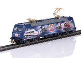 Bombardier TRAXX Class 185.2 Electric - 3-Rail - Sound and Digital -- Marklin Magazine 60th Anniversary (blue, gray)-1