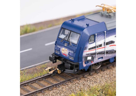 Bombardier TRAXX Class 185.2 Electric - 3-Rail - Sound and Digital -- Marklin Magazine 60th Anniversary (blue, gray)-3