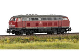 Class 216 Diesel - 3-Rail - Sound and Digital -- German Railroad DB AG (Era V 1995, red, gray)-1