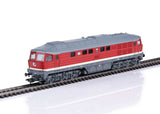 Class 132 Ludmilla Diesel with Smoke - 3-Rail - Sound and Digital -- German State Railroad DR #132 457-3 (Era IV 1990 (red, gray, white)-2