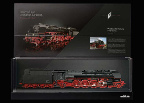 Presentation Display Case -- For DR Class 08 Steam Locomotive