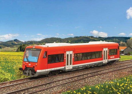 Regio Shuttle RS1 Class 650 Diesel Powered Rail Car - 3-Rail - Sound and Digit -- German Railroad DB AG #650 020-0 (Era VI 2015, red, gray, white)-1