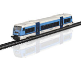Regio Shuttle RS1 Class 650 Diesel Powered Rail Car - 3-Rail - Sound and Digit -- Czech State Railroad CD #840 006-1 (Era VI 2020, blue, white)-1
