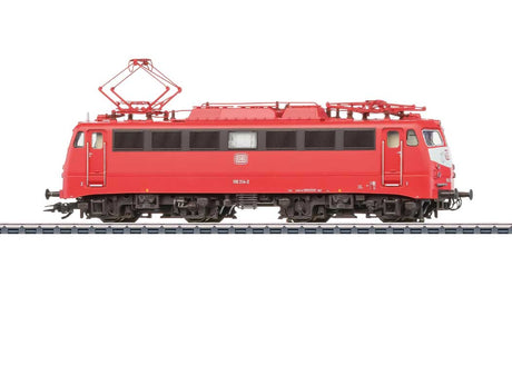Class 110.3 Electric w/Pants Crease - 3-Rail  - Sound & Digital -- German Federal Railroad DB #110 314-2 (Era V 1993, red, white, gray)-2