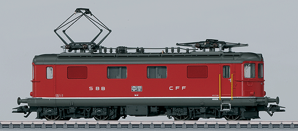 Class 4/4 Electric 3-Rail w/Sound & Digital -- Swiss Federal Railways SBB/CFF/FFS (Era IV 1988, red, gray)