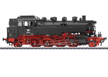 Class 86 2-8-2T - 3-Rail - Sound and Digital -- German Federal Railroad DB (Era III 1964, black, red)-2
