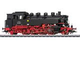 Class 86 2-8-2T - 3-Rail - Sound and Digital -- German State Railroad DR (Era IV 1973, black, red)-2