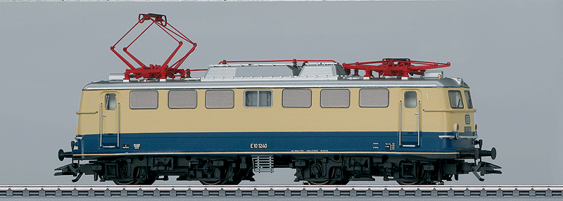 Class E 10.12 Electric - Digital & Sound Equipped - Marklin Exclusiv -- German Federal Railroad DB (Era III, Temp. Rheingold Scheme, Cobalt Blue, be