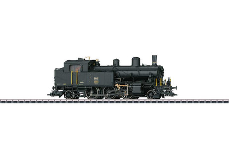 Class Eb 3/5 2-6-2T - 3-Rail - Sound & Digital -- Swiss Federal Railways SBB #5815 (Era III 1950s, black)-1