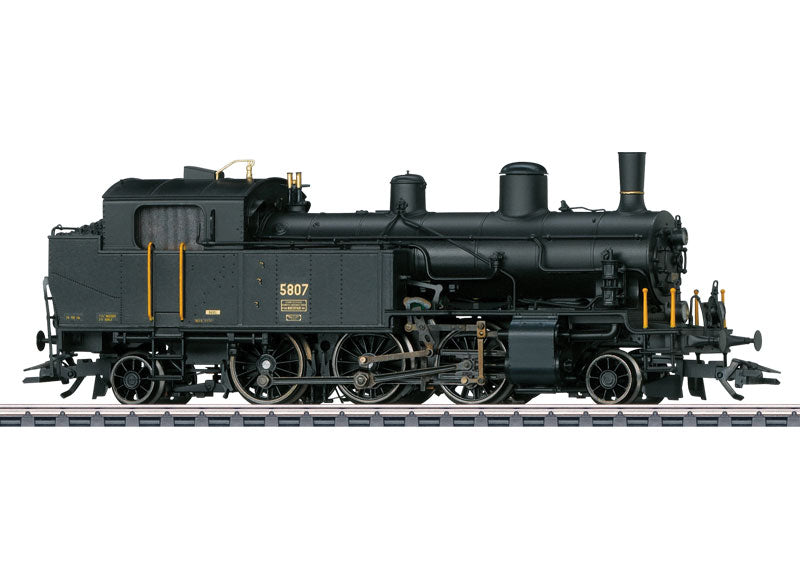 Class Eb 3/5 2-6-2T 3-Rail w/Sound & Digital -- Swiss Federal Railways SBB #5807 (Era III, black)