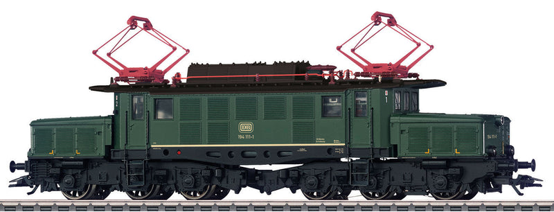 Class 194 Electric - Digital & Sound Equipped -- German Federal Railroad DB (Era IV 1980s, pine green, black)