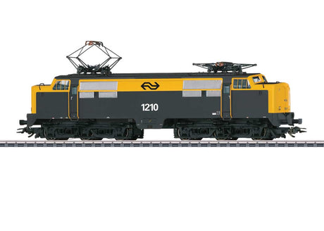 Class 1200 Electric - 3-Rail - Sound and Digital -- Dutch Railways NS  #1210 (Era IV 1972, gray, yellow, black)
