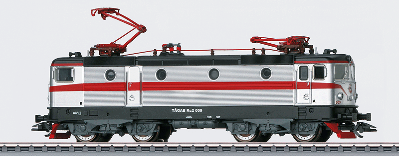 Class Rc 2 Electric - 3-Rail w/Sound & Digital -- TAGAB (Era VI, silver, black, red)-1