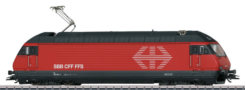 Class Re 460 Electric - Digital & Sound Equipped -- Swiss Railways SBB/CFF/FFS #460 054-0 Dreiländereck (Era VI 2011, red, gray)