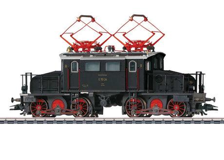 Class E 70.2 Electric - 3-Rail - Sound and Digital -- German Federal Railroad DB #E 70 24 (Fantasy Scheme, Era III 1950, black, re