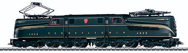 GG1 Electric - 3-Rail w/Sound & Digital -- Pennsylvania Railroad (Brunswick Green, Feather Stripes)