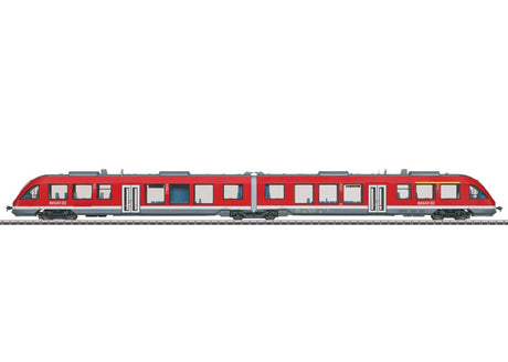 Class 648.2 LINT 41 Diesel Rail Car - 3-Rail - Sound and Digital -- German Railroad DB AG #648 206-0, 648 706-9 (Era VI 2016, Regio, red, gray)-1