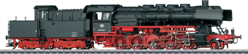 Class 050 2-10-0 w/Cabin (Doghouse) Tender - 3-Rail w/Sound & Digital -- German Federal Railroad DB #050 045-4 (Era IV 1970, black, red)