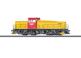 Class Di 7 (T44) Diesel - 3-Rail - Sound and Digital -- Norwegian State Railways NSB #7 634 (Era V 1995, yellow, red, gray)-2