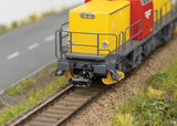 Class Di 7 (T44) Diesel - 3-Rail - Sound and Digital -- Norwegian State Railways NSB #7 634 (Era V 1995, yellow, red, gray)-4