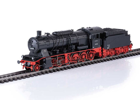 Class 059 2-12-0 w/2 2 T20 Coal Tender - 3-Rail - Sound and Digital -- German Federal Railroad DB #59 032 (Era III 1949, black, red)-1