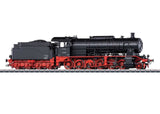 Class 059 2-12-0 w/2 2 T20 Coal Tender - 3-Rail - Sound and Digital -- German Federal Railroad DB #59 032 (Era III 1949, black, red)-2