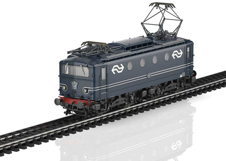 Class 1100 Electric - 3-Rail - Sound and Digital -- Dutch State Railways NS #1108 (blue, white, silver)-1