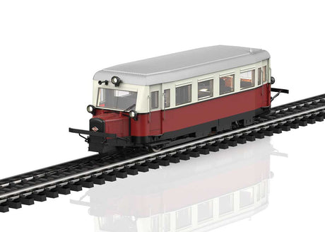 Class VT 88.9 Cvt-34 Diesel "Pig Snout" Rail Car - 3-Rail - Sound and Digi -- Trois Vallees Steam RR Belgium CFV3V #VT 88 902 (Era V/VI, red, cream)-1