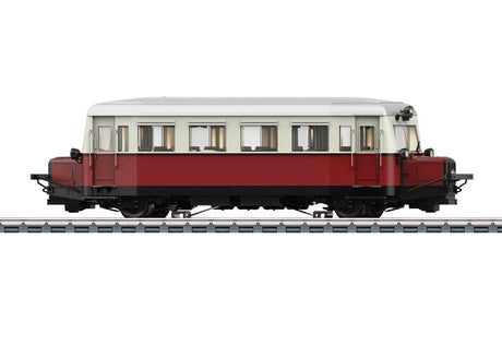 Class VT 88.9 Cvt-34 Diesel "Pig Snout" Rail Car - 3-Rail - Sound and Digi -- Trois Vallees Steam RR Belgium CFV3V #VT 88 902 (Era V/VI, red, cream)-2