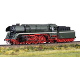 Class 01.5 4-6-2 w/2 2 T34 Coal Tender - 3-Rail - Sound and Digital -- German State Railroad DR #01 504 (Era III 1964, black, red, white)-3