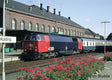Class MZ Diesel - 3-Rail - Sound and Digital -- Danish State Railways DSB (Era IV 1970s-1980s, black, red)