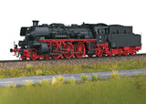 Class 18 4-6-2 - 3-Rail - Sound and Digital -- German Federal Railroad DB #18 323 (Era III 1966, black, red)-2
