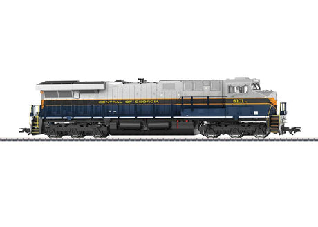 GE ES44AC - 3-Rail - Sound, Smoke and Digital -- Norfolk Southern #8101 (Central of Georgia Heritage, blue, gray, orange, bla-2