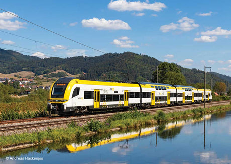 Siemens Desiro HC Class 1462/1862 4-Car Train - 3-Rail - Sound & Digital -- German Railroad DBAG (Era VI 2020, white, yellow, black)