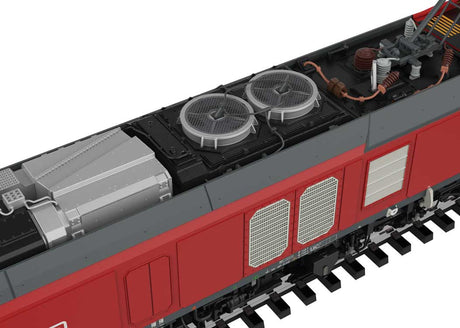 Stadler Eurodual Class 2159 Dual Power - 3-Rail - Sound and Digital -- German Railroad DB AG #2159 207-0 (Era VI, red, gray)-4