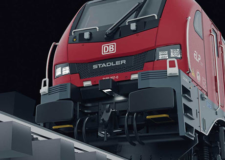 Stadler Eurodual Class 2159 Dual Power - 3-Rail - Sound and Digital -- German Railroad DB AG #2159 207-0 (Era VI, red, gray)-6
