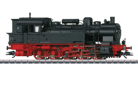 Class 94.5-17 0-10-0T - 3-Rail - Sound and Digital -- German Federal Railroad DB #94 539 (Era III 1960/61, black, red)