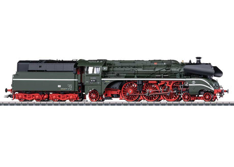 Class 18.3 4-6-2 Schorsch - 3-Rail - Sound and Digital -- German State Railroad DR #18 314 (Era III 1968, black, green, red)-2