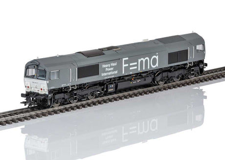 EMD JT42CWR Class 66 Diesel - 3-Rail - Sound and Digital -- Heavy Haul Power International (Era VI 2020, gray, white, black)-1
